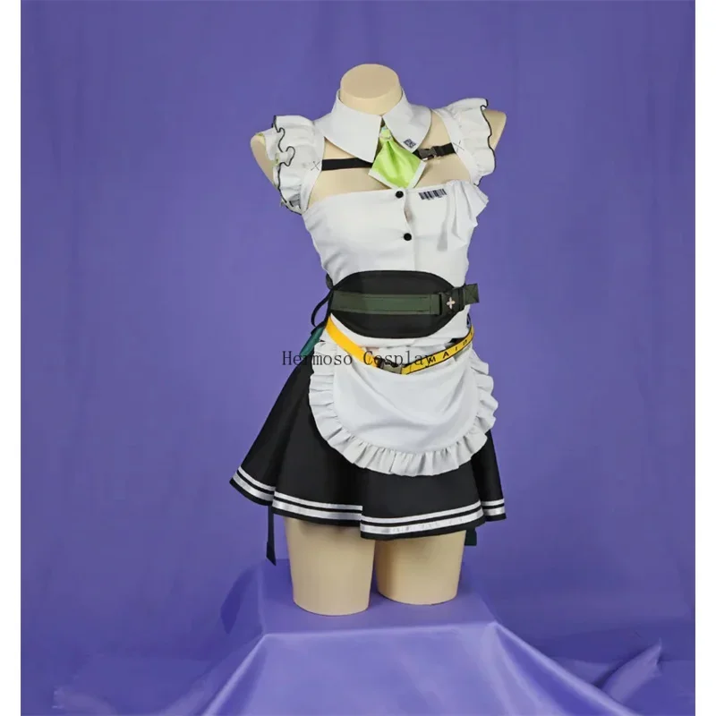 EE01 جديد الصودا تأثيري حلي لعبة آلهة النصر: الصودا نايكي تأثيري حلي خادمة موحدة زي شعر مستعار NIKKE النساء Outfi & 0Ww