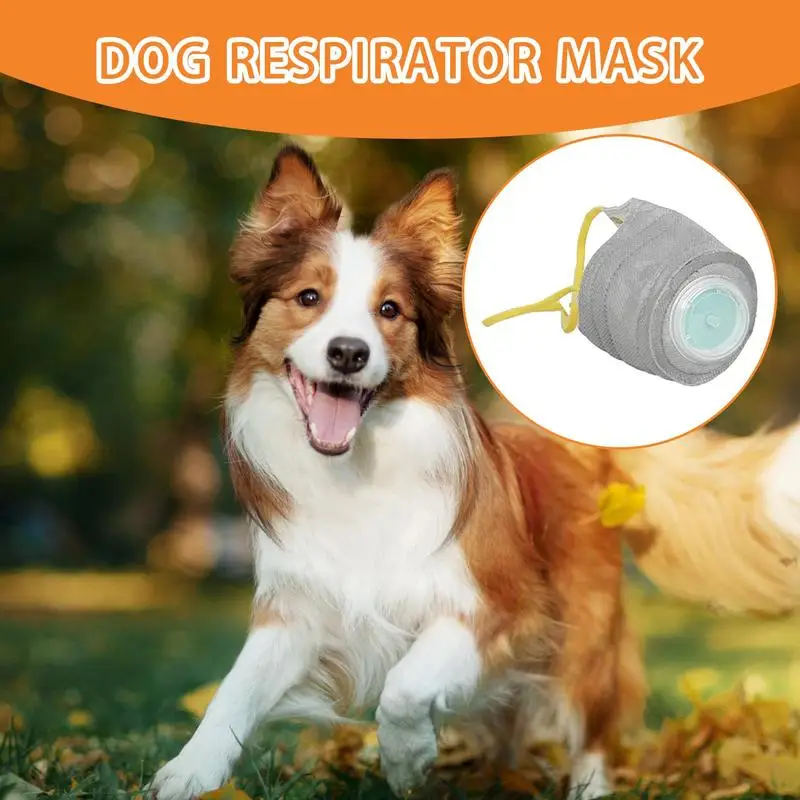 Pet Dog Mouth Cover Breathable Pet Puppy Respirator Muzzle Pet Supplies Dog Mouth Guard Pet Respirator Muzzle For Daily Walking