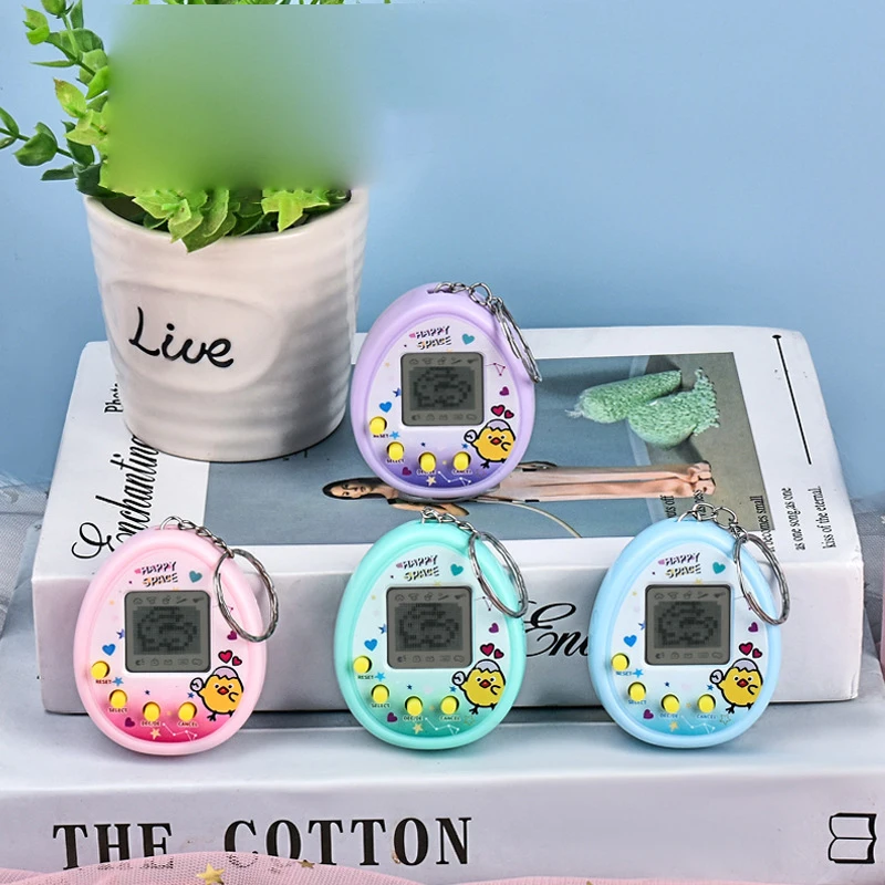 Mini Pet Machine Virtual Electronic Development Retro Retro Game Key Chain Children's Portable Toys