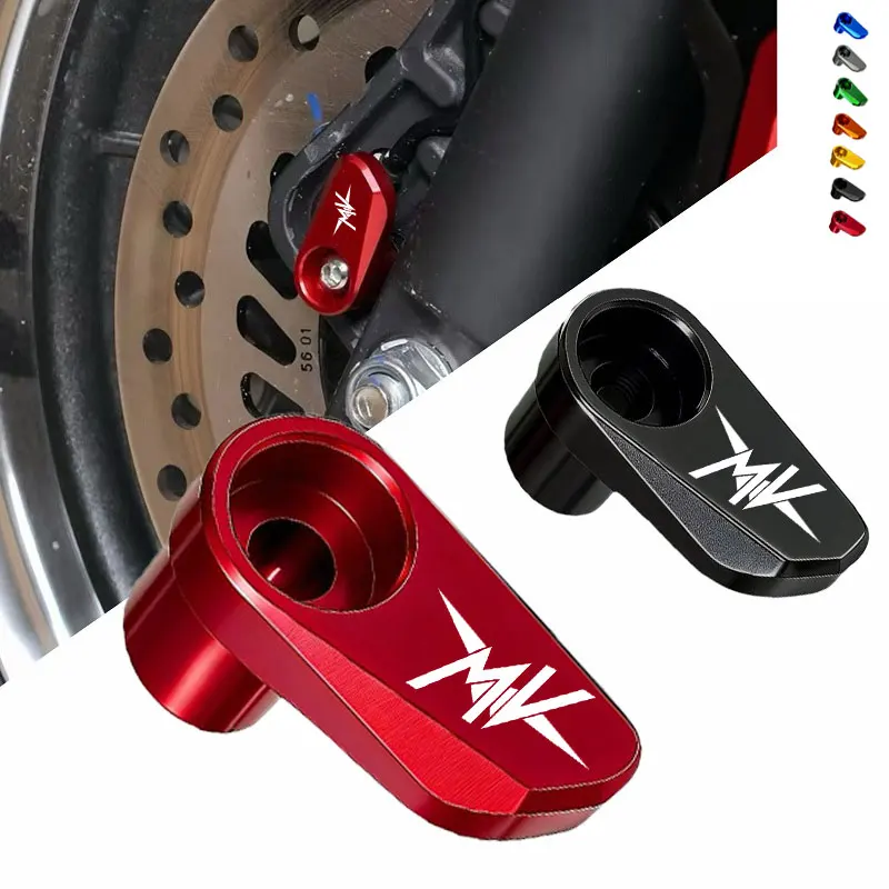 Protector de Sensor ABS para Rueda Delantera y Trasera de Motocicleta para MV Agusta F3 Brutale 800 1000RR SV/TV800 F4 RC Rush1000 800RR