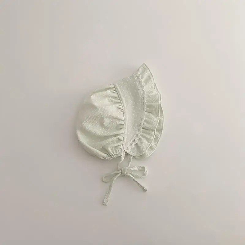 581F หมวกหรูหรา หมวกนุ่ม หมวกผ้าฝ้าย หมวกป้องกันแสงแดด สบายสำหรับเด็ก