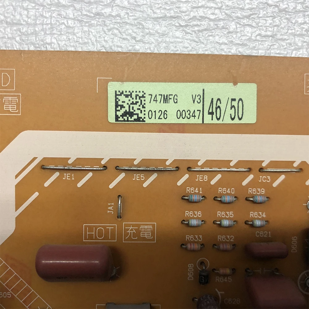 Imagem -03 - Original Power Supply Card Badge Power Supply Board para tv Th-p50s10c Th46s10c Power Board Power Card Etx2 Mm747mf Npx747mf1a