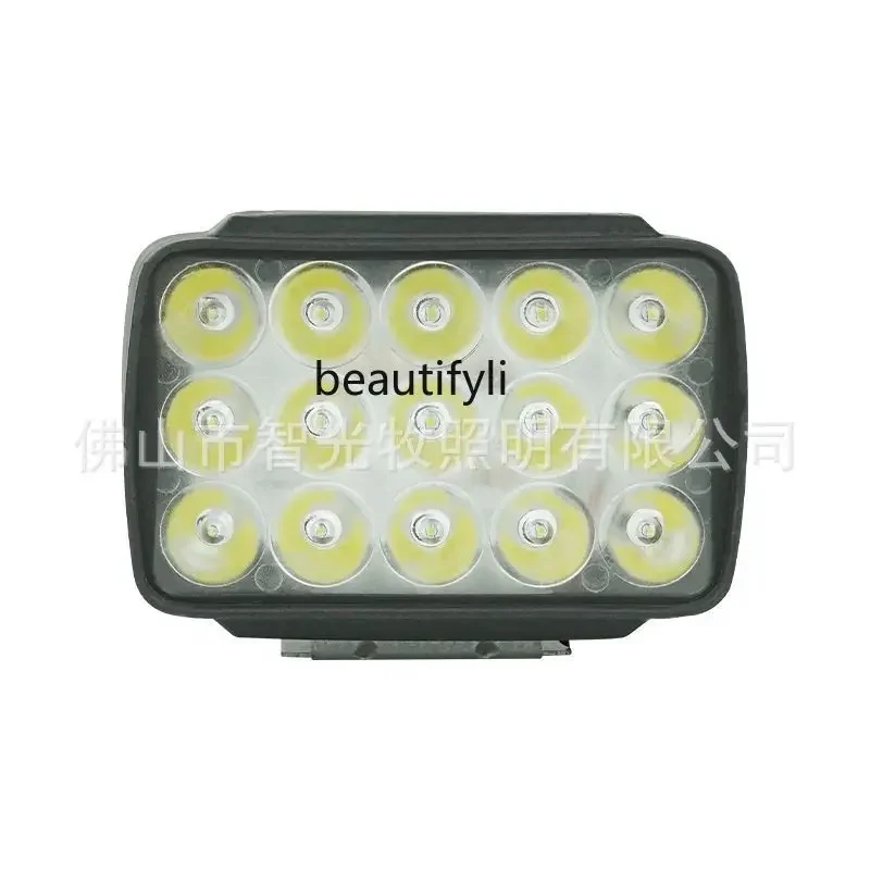 Electric motorcycle LED headlights, wholesale three-wheeled electric vehicle modified external 15-bead lights