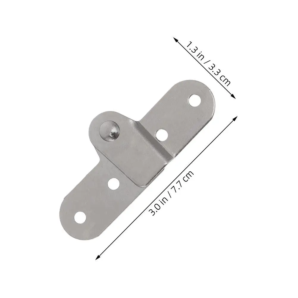 Furniture Hinge Iron Chicken Mouth Folding Table Leg Hinge Adjustable Replacement for Collapsible Table Portable Furniture Use