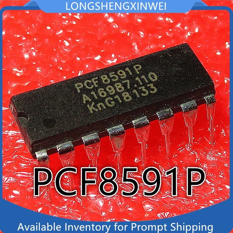 1PCS New Original Imported PCF8574AP PCF8574P PCF8591P Inline DIP16 Expander Chip