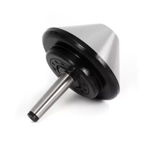 [MT2 Lathe Live Center] 1pc 45# Steel MT2 Lathe Live Center - High Hardness High Load Capacity Vibration Reduction