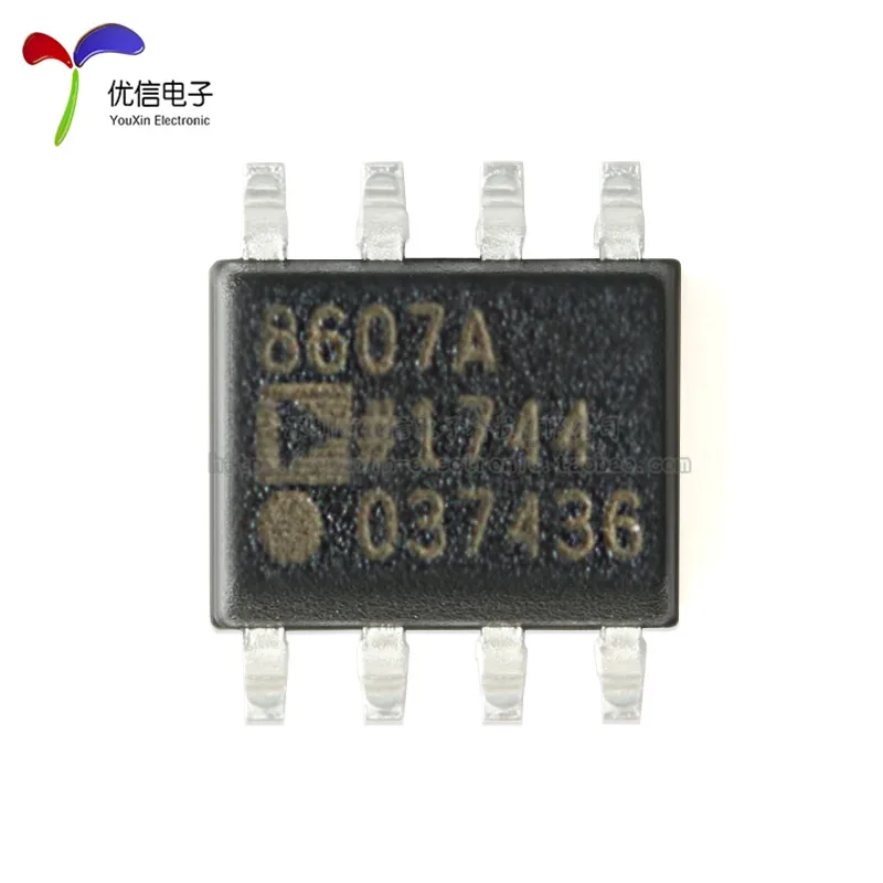 10pcs original AD8607ARZ-REEL7 SOIC-8 precision CMOS rail-to-rail operational amplifier chip