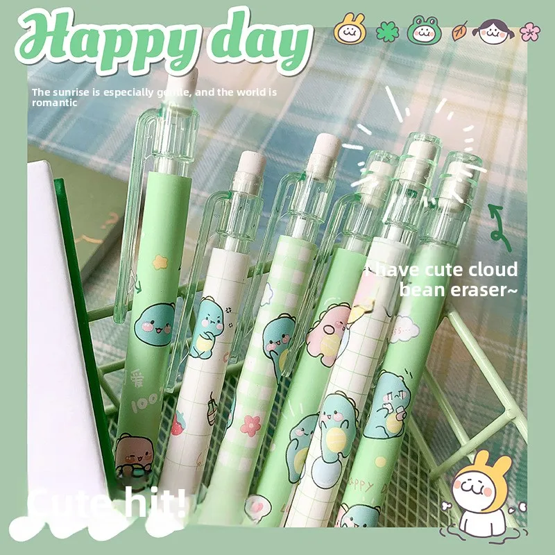 مجموعة أقلام رصاص ميكانيكية من MOKA مقاس 2.0 مم مع 2B أسود/ألوان إعادة تعبئة الرصاص لكتابة الرسم الفني والرسم المدرسي التلقائي