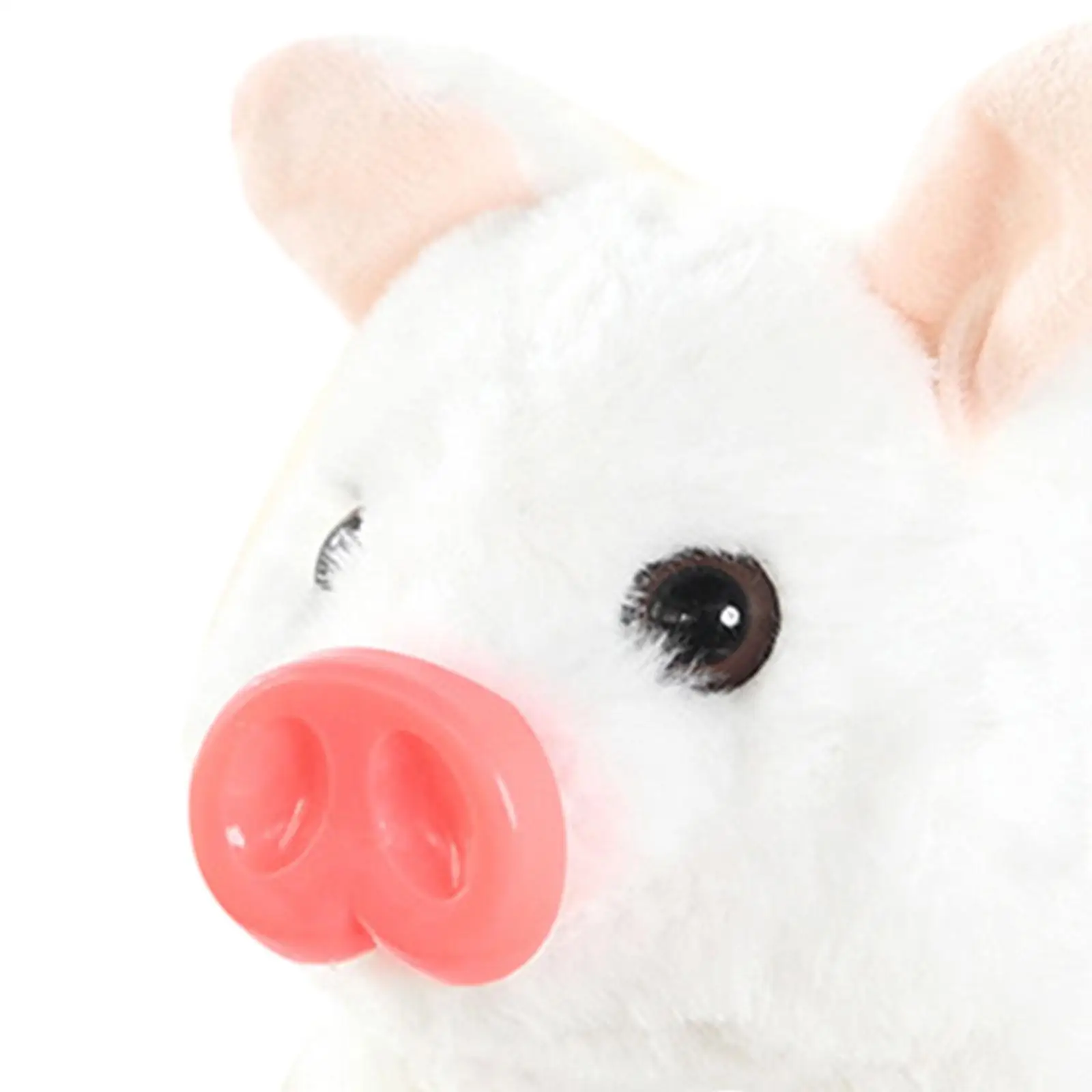 Cerdo de peluche eléctrico, juguete animado con boca móvil, cerdito educativo realista para caminar, regalo de cumpleaños para niños y niñas
