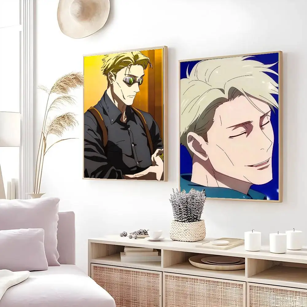 Nanami Kento Animation Jujutsu Kaisen Poster Art Sticky Wall Waterproof Home Living Room Bedroom Bar Aesthetic Decoration