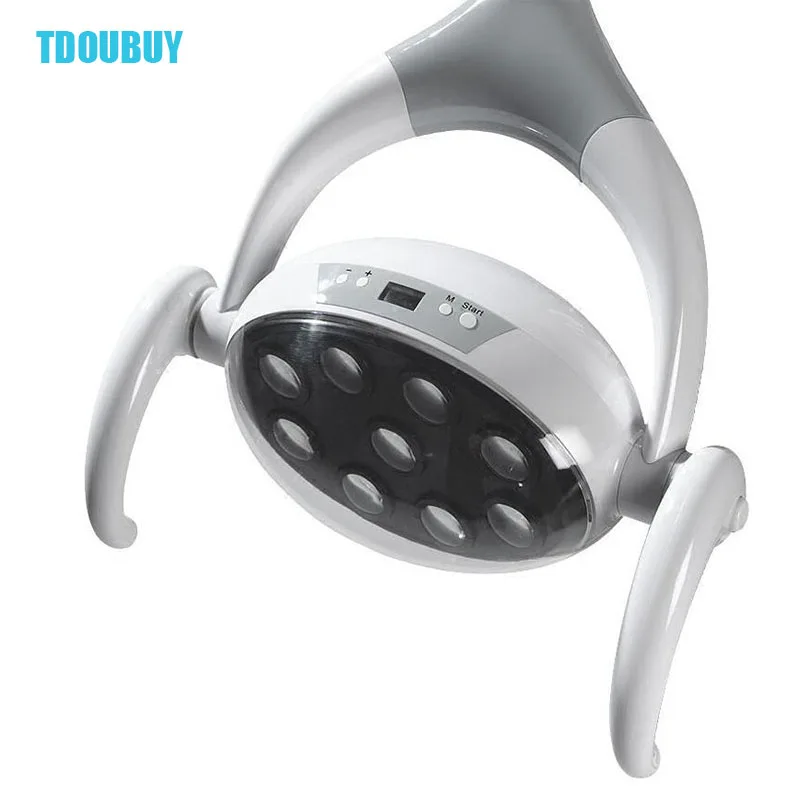 TDOUBUY 28W 8 Levels Of Light Adjustment  Full Medical Dental Shadowless Oral Lamp Oral Implant Lights