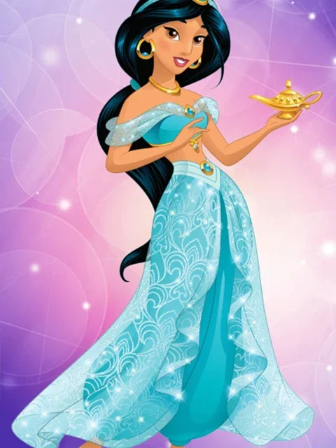 Póster fantasioso de La Bella y la Bestia en lienzo: magia divertida de Disney para decoración encantadora de habitaciones de niñas 2026!