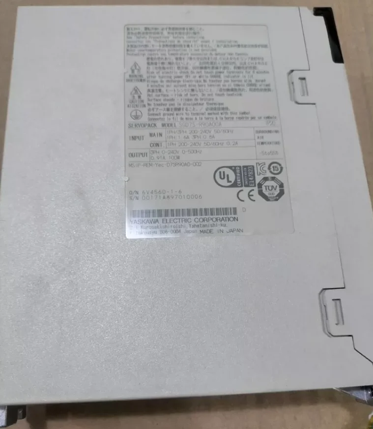 SGD7S-R90A00A Used Servo Drive SGD7S R90A00A，Fast shipping