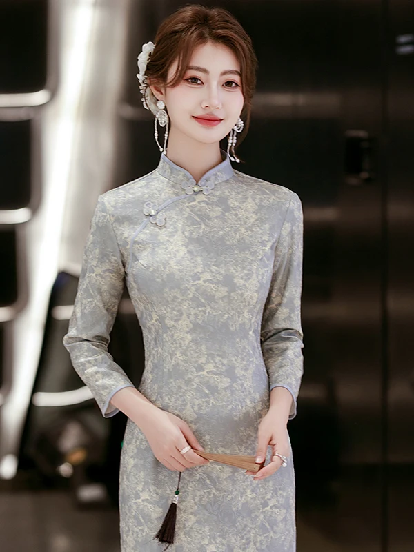 

New Chinese Sle High End Autumn 2025 Old anghai Dr National Sle Daily Wear Retro Improved Skirt