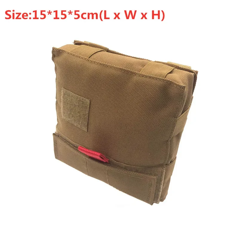 Tactical Blow Out Kit Bag Medical Pouch First Aid Bag IFAK Pouch with MOLLE Webbing For Belt and Tactical Vest