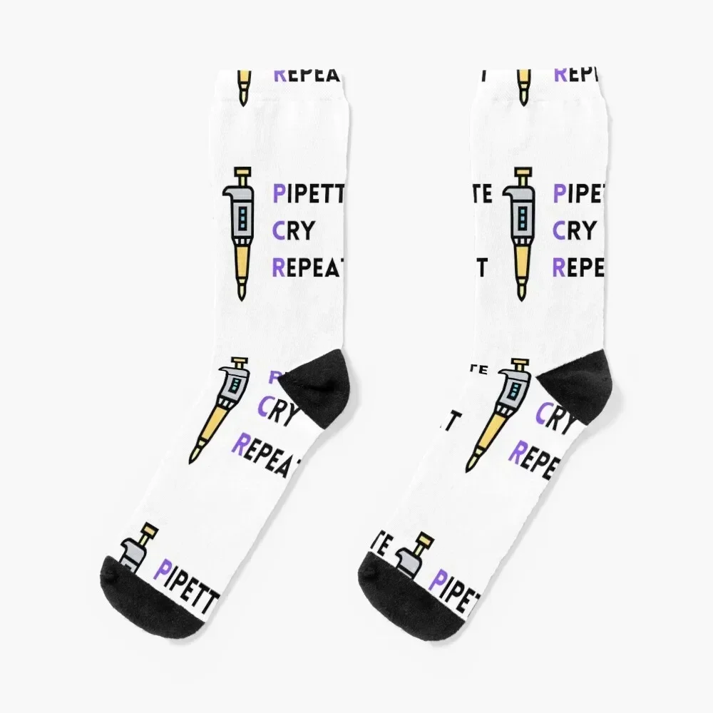 PCR: Pipette, Cry, Repeat Socks Hiking boots men cotton high quality Boy Child Socks Women's