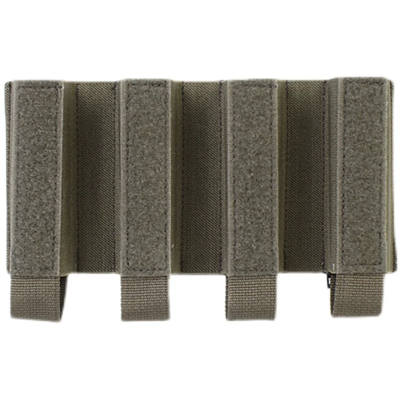 PEW TACTICAL FERRO STYLE Turnover - Quad SMG Small 9mm AIRSOFT MAG Glock H&K MP5 tactic pouch MP9 ARP9 Air gun Magazine Ammo Bag