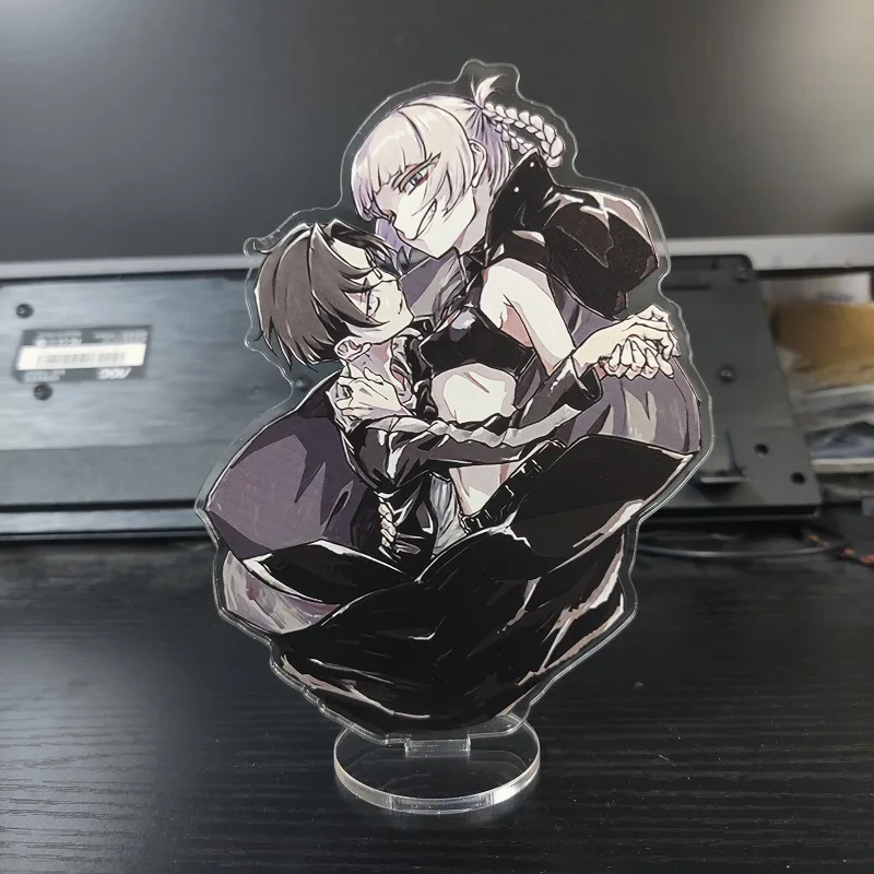 15CM CALL OF THE NIGHT Quadratic Anime Figures Cosplay Acrylic Double-Sided Stands Model Plate Desk Decor Standing Sign Gifts