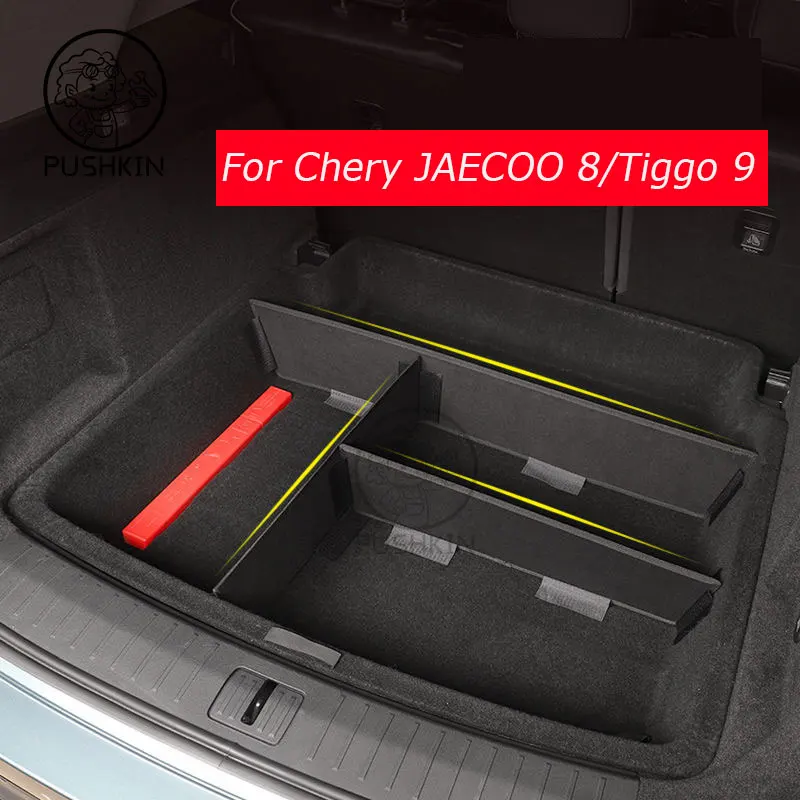 

For Chery Jaecoo 8 J8 2024 2025 2026 Car Styling Trunk Folding Storage Box Multi-function Box Auto Modificated Accessories