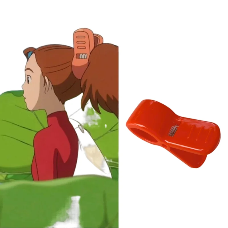 Alieti, una linda diadema de dibujos animados con cola de caballo alta y un clip para artículos aburridos, es un personaje del anime de Hayao Miyazaki.