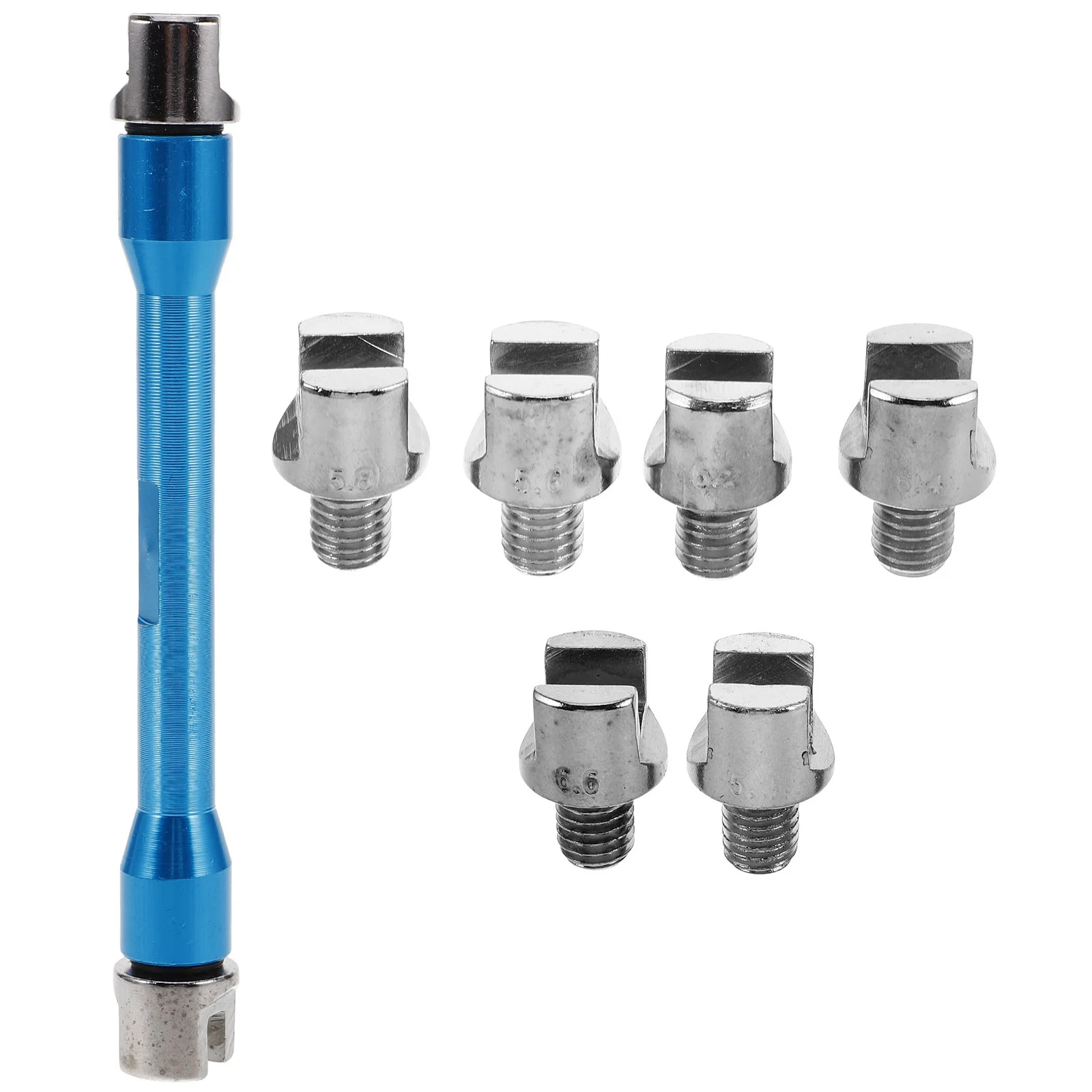 

1Set Motorcycle Spoke Wrench Multi-Function Spoke Tightening Tool for Wheel Maintenance Ratchet Socket Spanner Repair Bike Tool