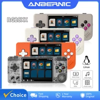 ANBERNIC-consola de juegos portátil RG28XX, pantalla IPS de 2,83 "", consola de videojuegos Retro Linux, batería de 3100mAh, 5000 juegos, compatible con H-DMI