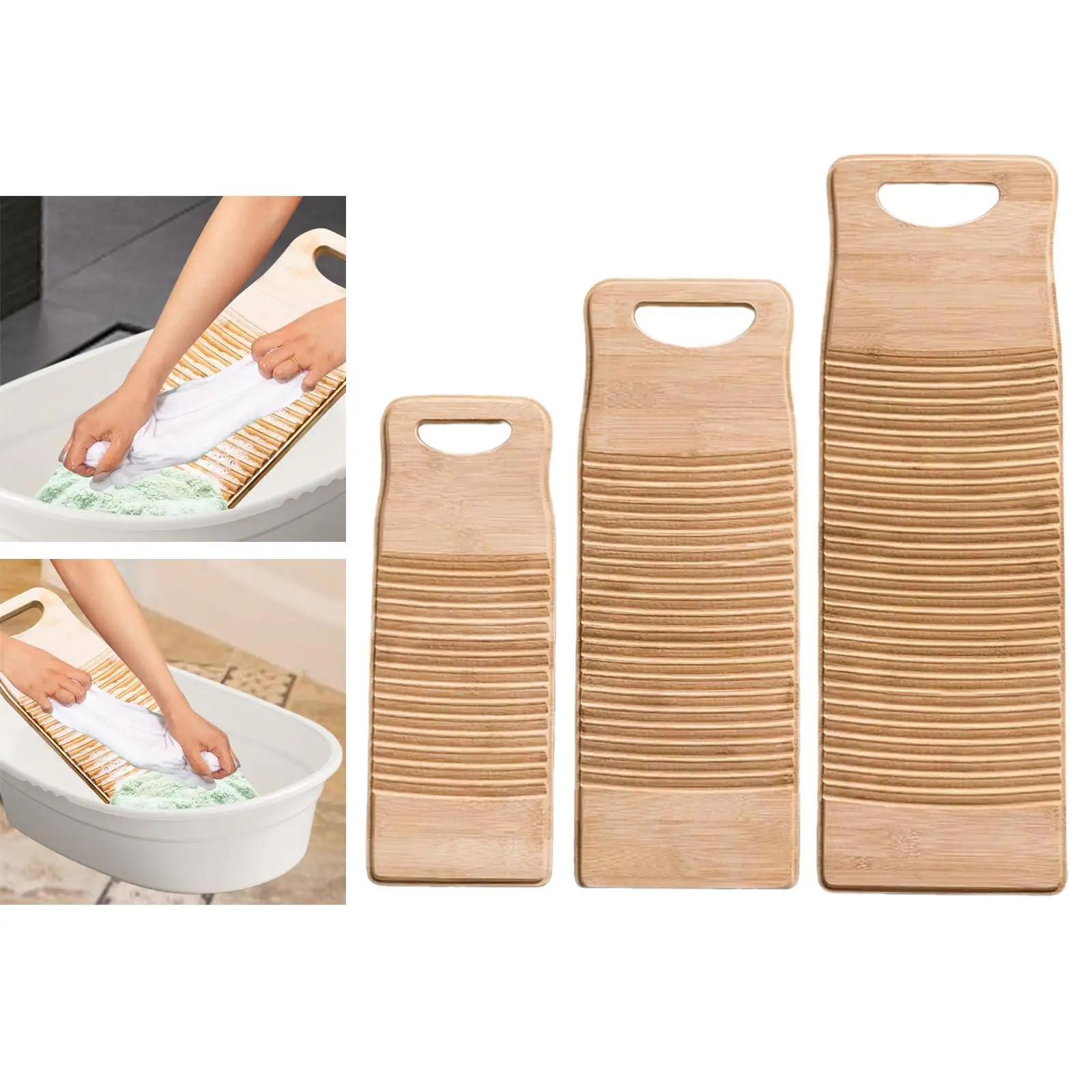 

Бамбуковая стиральная доска, прямоугольная стиральная доска, доска для стирки одежды, практичный инструмент для ручной стирки одежды, противоскользящая доска для чистки белья
