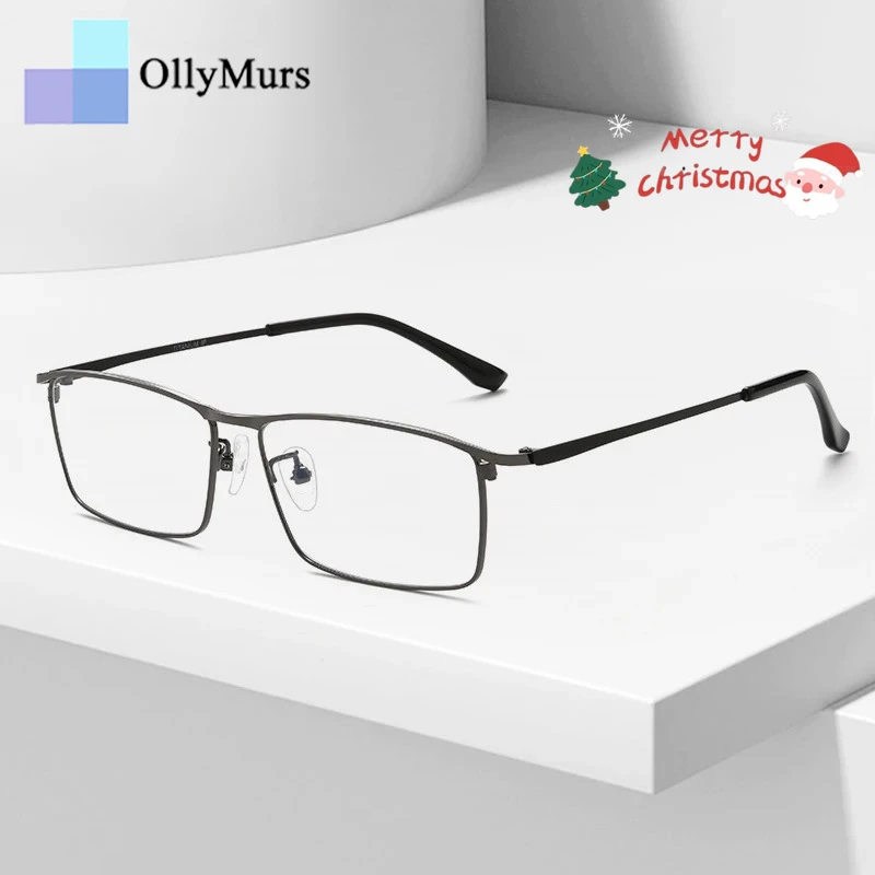 

OLLYMURS деловые очки по индивидуальному заказу, мужские очки-люнетки, мужские компьютерные очки для чтения, Lunette Femme Original