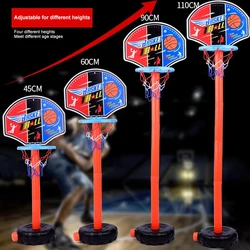 Basketball Playing Set para crianças, suporte ajustável, suporte da cesta, aro, goal game, mini, indoor, ao ar livre, esporte, crianças, menino, crianças