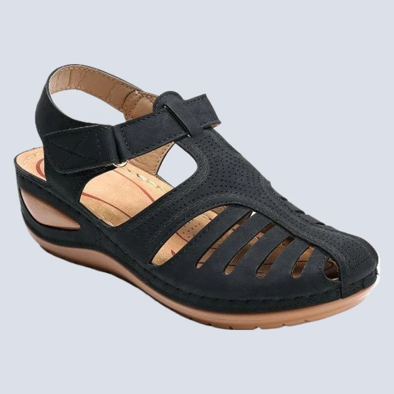 

Premium Orthopedic Bunion Corrector Flats Casual Soft Sole Beach Wedge Vulcanized Shoes Zapatillas De Mujer New Women's Sandals