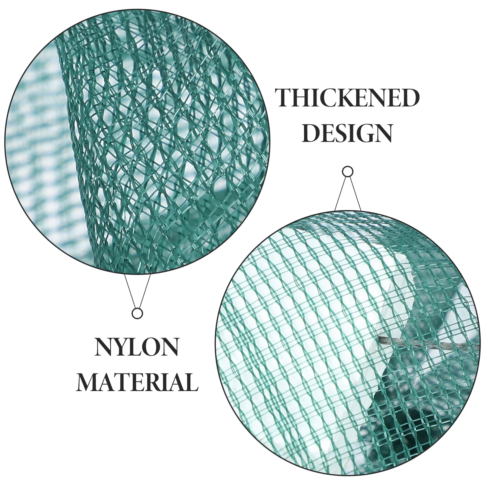 

2Pcs Reusable Yellow Eel Fishing Trap Cage Lightweight Portable Nylon Stainless Steel Crawfish Loach Shrimp Catching Netting