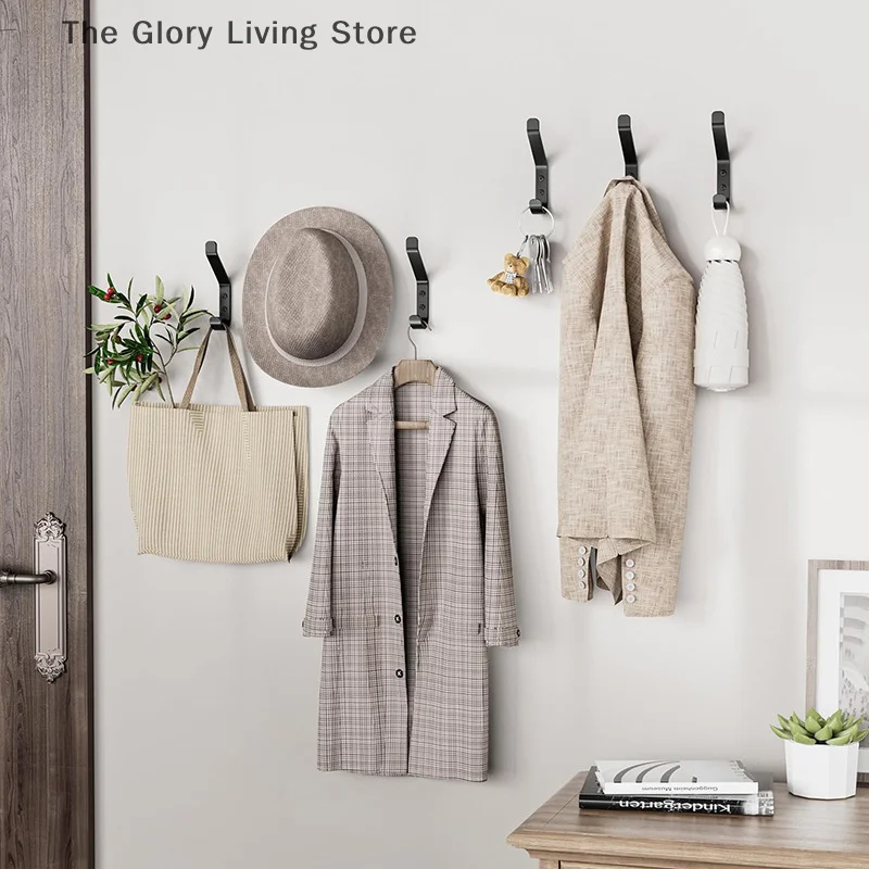 Ganchos para casaco, montagem na parede para pendurar: cabide resistente para mochila, toalha, bolsa, para armário, banheiro, porta, cogumelo, pacote com 4