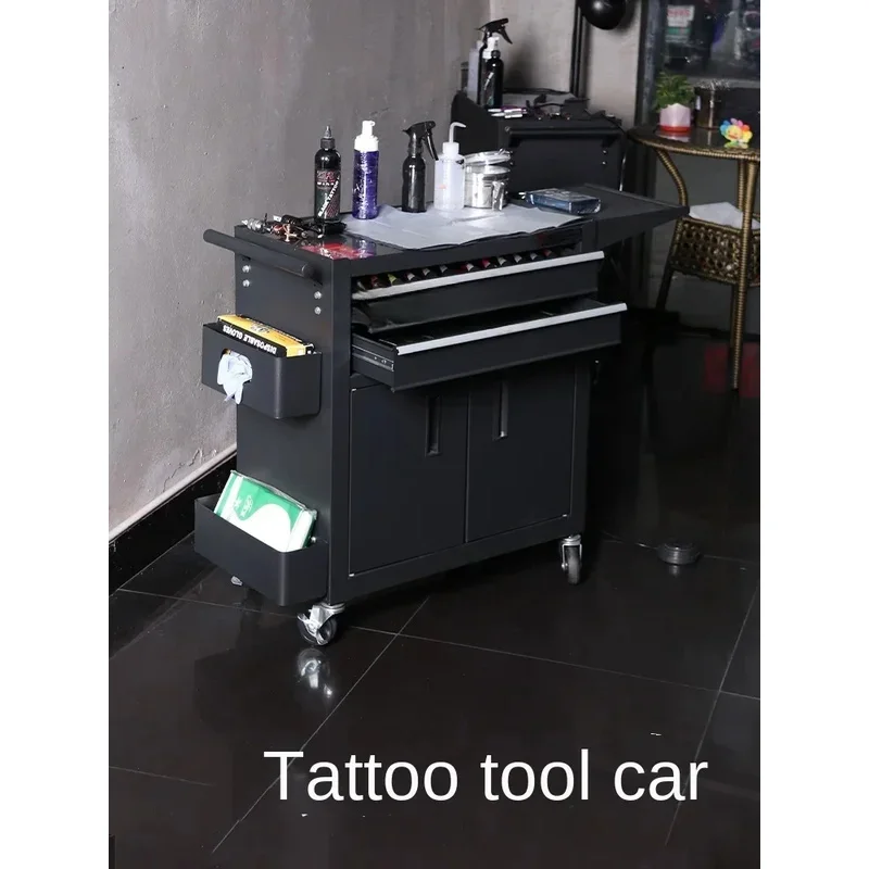 Tattoo Workbench Tool Cart Drawer Trolley Trolley Tool Cabinet Mobile Console