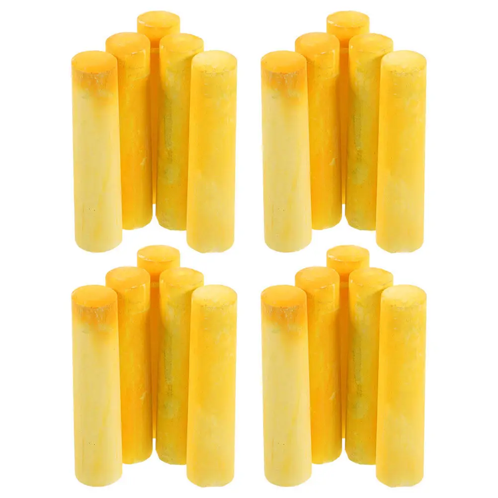 20Pcs Multi-Function Jumbo Chalk Washable Vibrant Color Chalk for Kindergarten Classroom Birthday Party Blackboard Newspaper