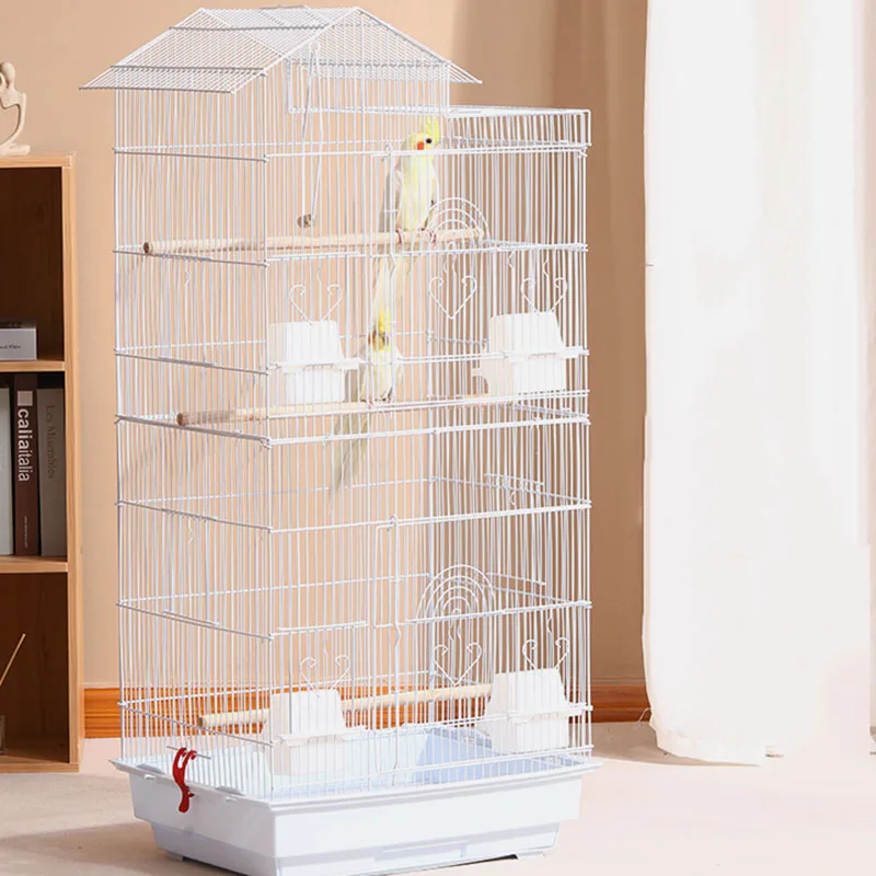 

Small Animal Birds Cages Window Parrot Pet Houses Bird House Large Animal Feeder Accesorios Para Pajaros Bird Accessories