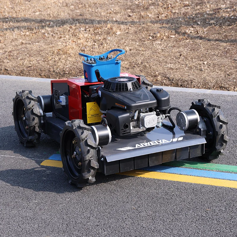 

Customized Factory trade high-quality lawn mower remote-controlled lawn mower driven garden mower