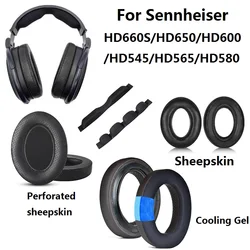 Upgraded Ear Pads For Sennheiser HD660S/HD650/HD600/HD545/HD565/HD580 Headphones Ear Covers Earmuffs Ear pillow headband cushion