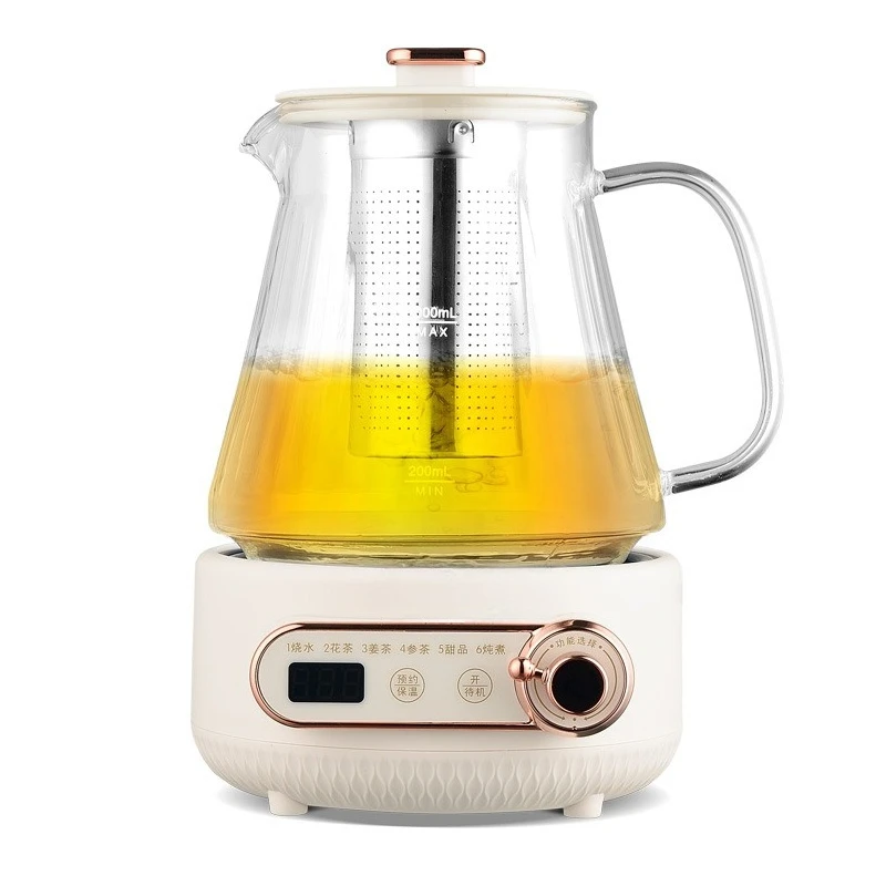 

Health pot Mini small tea maker Electric stew cup Office household glass health cup