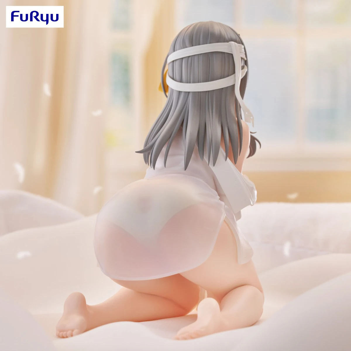 100% Original FuRyu Noodle Stopper Figure Dewi Kemenangan: Nikke Modernia First Affection Model Toys Anime Figure