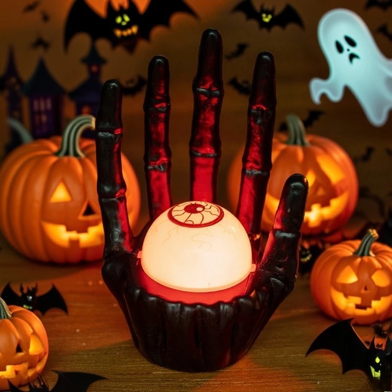 Halloween Pumpkin Ghost Light 3