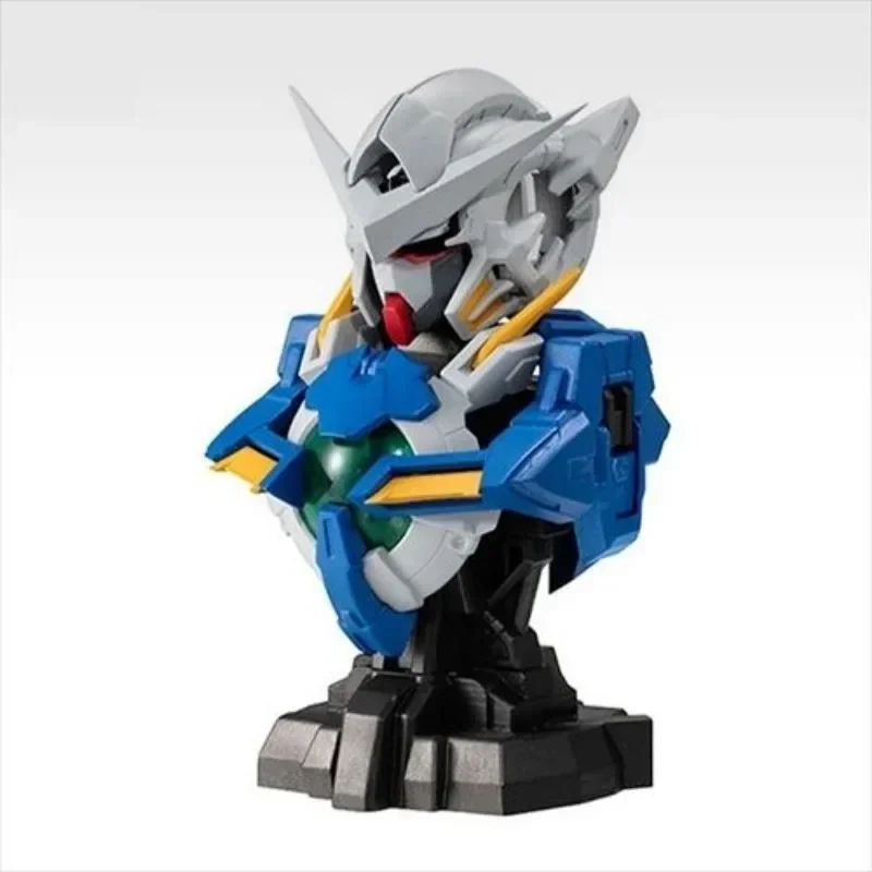 بانداي الأصلي جاندام غاشابون MS تمثال نصفي ميكانيكي 02 Shokugan Exia تمثال نصفي تجميع نماذج أنيمي الشكل تمثال لعب لعبة أطفال هدية #3