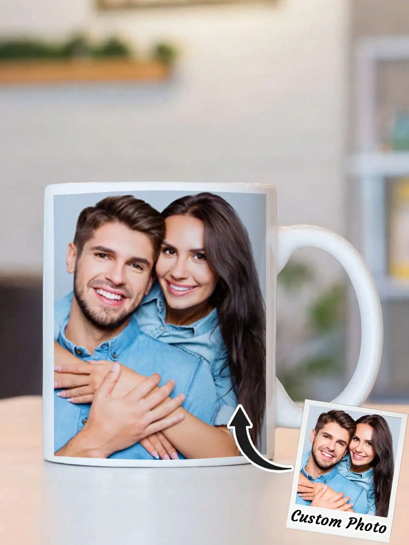 Ceramic Mug Coffee Custom Photo Mug Personalized Coffee Mug With Photo Breakfast Cups Drinkware Beer Cup Unusual Mugs Tea Gift