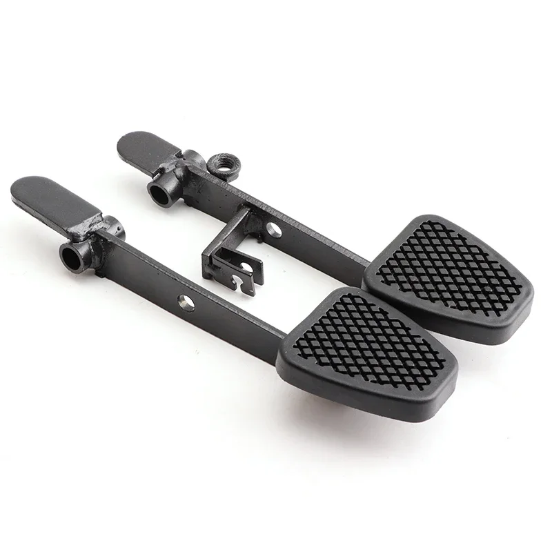 Go Kart Non-slip Foot Rest Throttle Brake Pedal Brake Accelerator Fuel For ATV UTV Buggy Quad Bike Parts