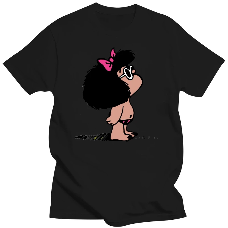 Toda Mafalda T shirt 2020 kad n K sa Kollu Yaz Tops Harajuku Pamuklu Gev ek