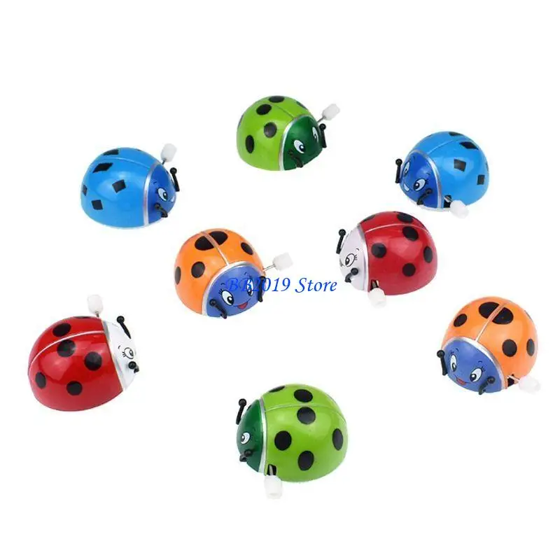 Q0KB Spring Ladybird SOMERSAULT ROTATATION COUSSYS Kinder Kinder Geschenke lustig für p