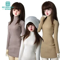 Toys Doll Clothes Fashion turtleneck sweater dress Fits 60cm 1/3 BJD Doll Accessories