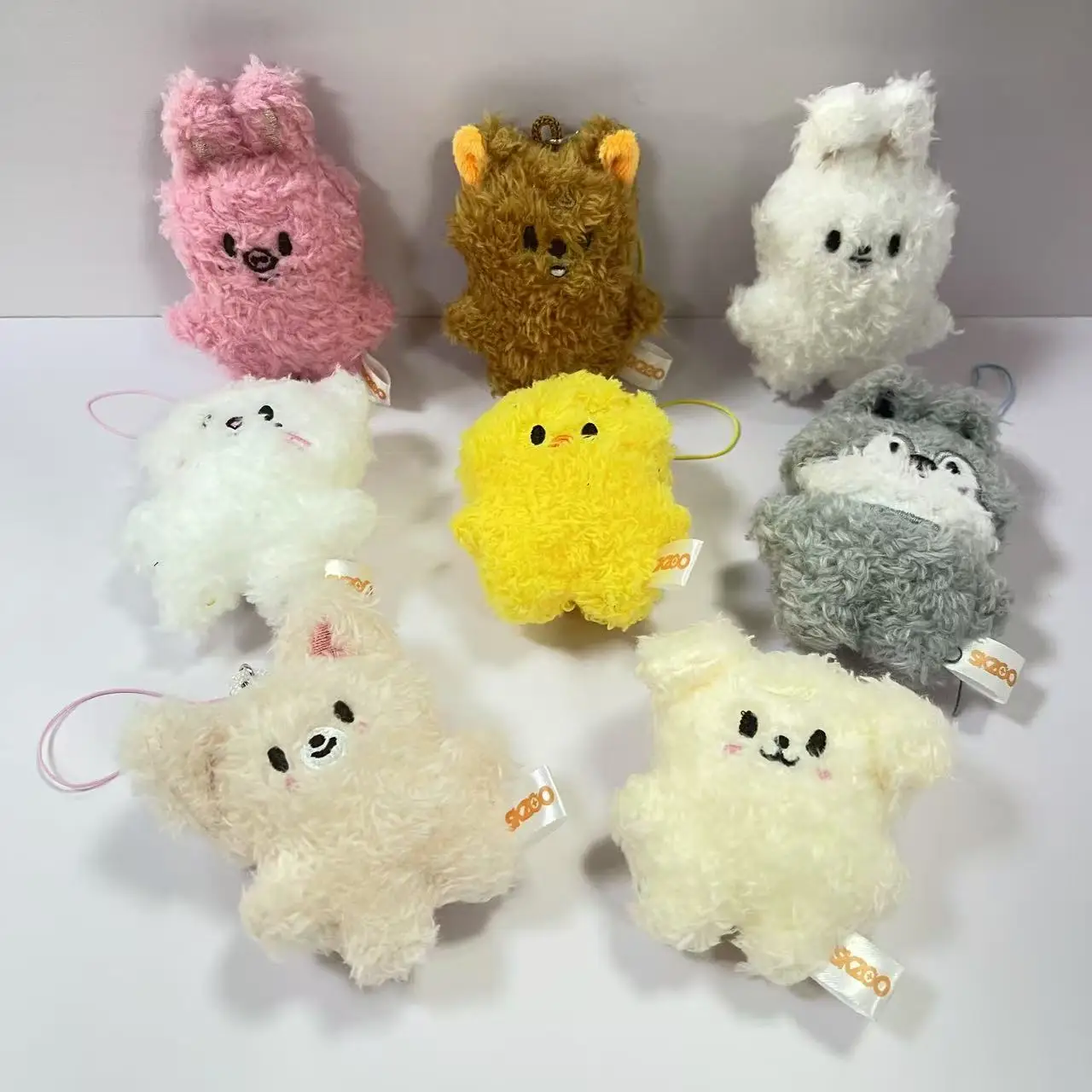 5 センチメートル新しい迷子の子供 SKZ ミニキーホルダーペンダント skzoo Fangcanli ぬいぐるみバックパックアクセサリーペンダント李 Minhao 李 Longfu 子供のおもちゃ