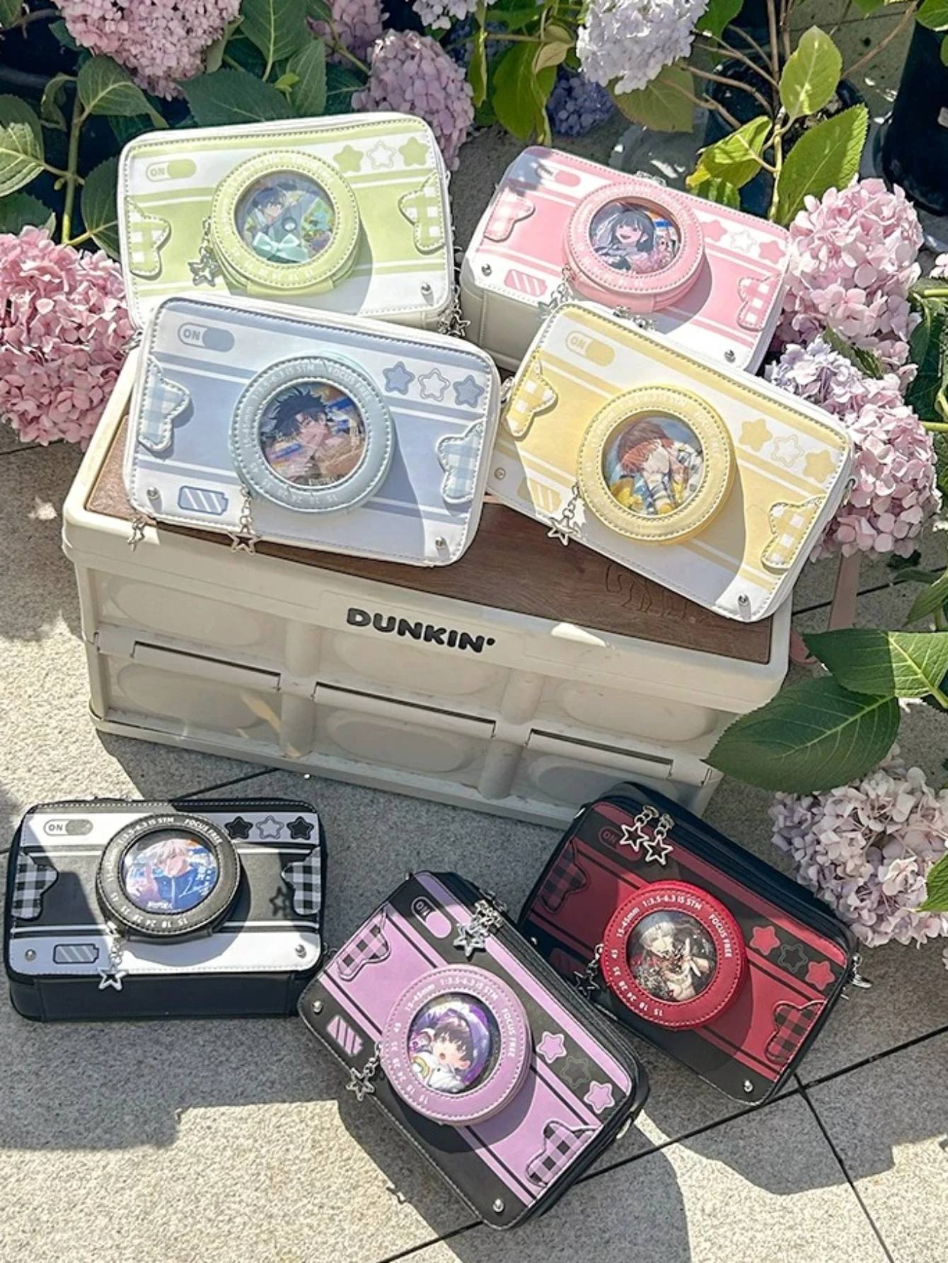 Japanese Original Lta Bag Two-dimensional Comic Show Portable Messenger Bag Women's Small Food Zagu Daily Camera Lolita Bags