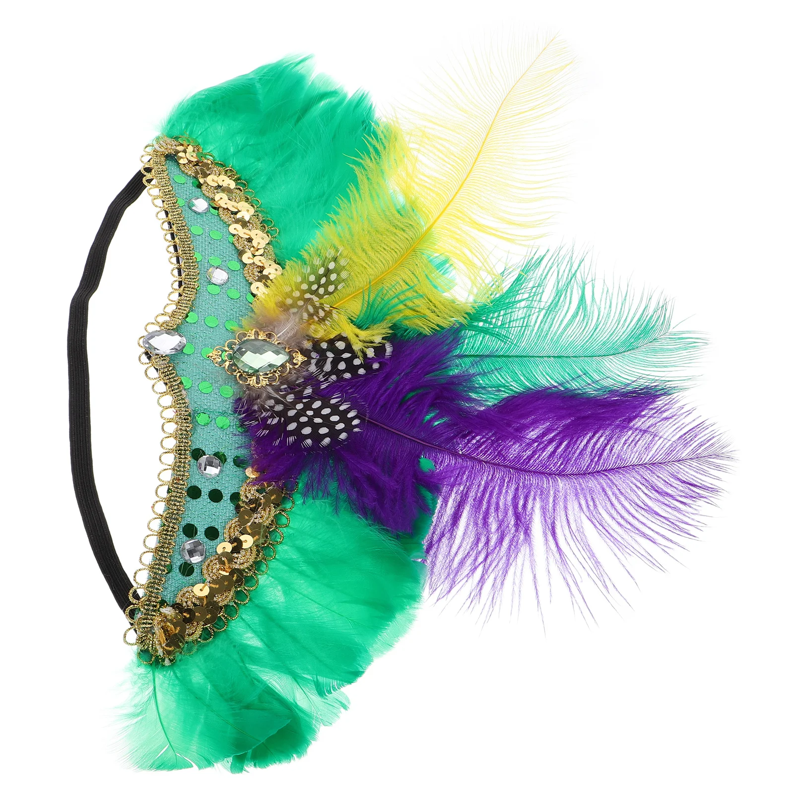 

Headband Unique Design Colorful Flapper Accessories for Halloween Christmas Carnival Mardi Gras Party 1920S Cosplay