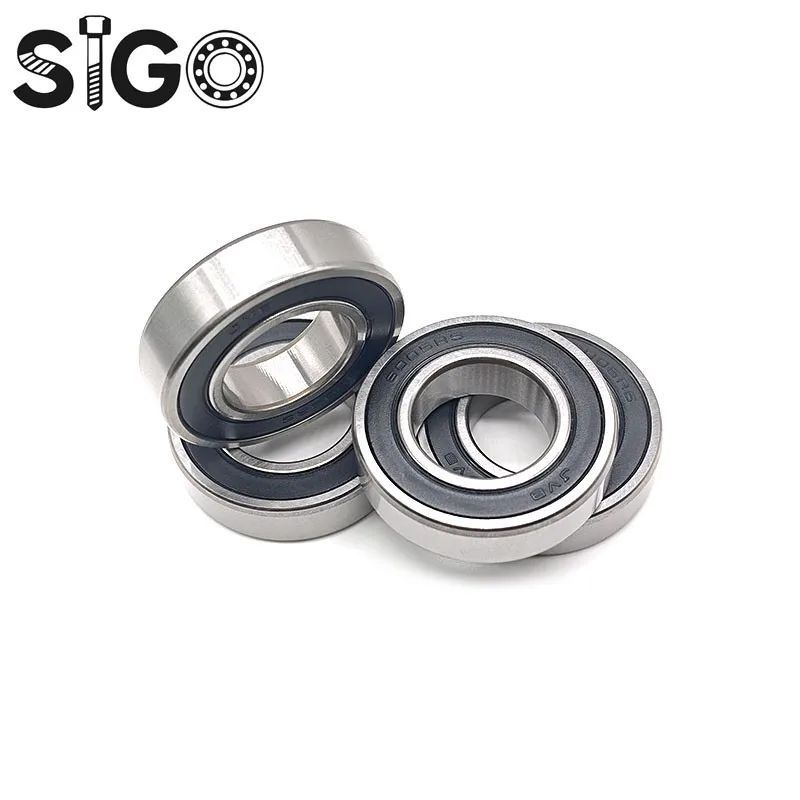 6005RS Bearing ABEC-7 (2PCS) 25X47X12 Mm Deep Groove 6005-2RS Ball Bearings 6005RS 180105 RS 6005 2RS